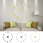 3D Wall Clock Office Analog Decorative Alarm Clock Modern Design XXL vidaXL