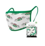 388582 FRIENDS TV SHOW CENTRAL PERK DESIGN PACK OF 2 COTTON FACE MASKS ADULT