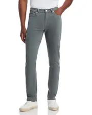 Frame L'Homme Slim Brushed Twill Pants in Old Blue