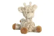 Aurora Snuggly Loppy Giraffe Loppy Baby Stuffed Animal - Comforting Companion - Imaginative Play - Brown 11 Inches