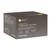 Caronlab Professional Multipurpose Mini Wipes 200 Pack Beauty Lint Free Cleanse