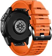 [Ouwegaga] Compatible with Garmin Fenix 8/Fenix 7/Fenix 6/Fenix 5 Band, 22mm Soft Sport Silicone Watch Strap for Garmin Fenix E 47mm/Fenix 7 6 Pro/Fenix 5 Plus/Forerunner 935/945/955/965, Multi Colors
