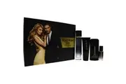 Gold Rush Man by Paris Hilton for Men - 4 Pc Gift Set 3.4oz EDT Spray, 0.5oz EDT Spray, 3.0oz Hair Body Wash, 2.75oz Alcohol Free Deodorant Stick