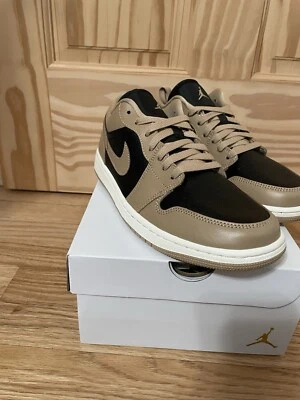 Jordan Retro 1 Low Dessert/Black Size 8.5 Men 10 Women