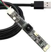 SVPRO 8MP USB Camera Module with Microphone, 102 Degree Wide Angle Laser Engraver Camera for Lightburn, Fixed Focus 4K UVC Webcam Board for Computer,Raspberry Pi
