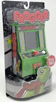 Basic Fun: Frogger Retro Mini Classic Arcade Video Game Handheld Konami SEALED
