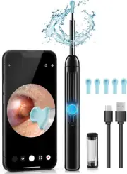 Ear Wax Removal Tool Camera, 1080P HD Scope and 6 LED Lights, Ear Cleaner with C