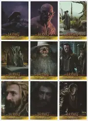 2015 Cryptozoic The Hobbit: The Desolation of Smaug Complete 72 Card Base Set