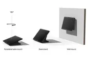 Yealink CTP25 Mount Kits Mounting option for CTP25, Desk Stand (Low/High): place on the table Wall Mount: mount on a wall and Table Lock Kit