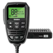 Uniden - Mini Compact UHF CB Mobile With Remote Speaker MIC and Large LCD Display