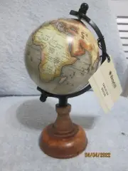 World Globe 10" Tall By Broyhill New With Tag