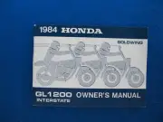 Honda 1984 GL1200 Gold Wing Interstate New Old Stock Factory Owners Manual F624