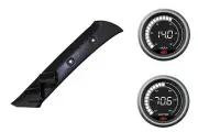 SAAS pillar pod volt water temperature gauges for Mitsubishi Pajero NM NP