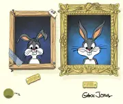 Chuck Jones Hare-thodontia 2006 WB Bugs Bunny Ltd Ed Cel of 200 Orthodontics