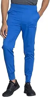 [Dickies] Dynamix Men's DK040 Natural Rise Jogger Scrub Pant (Royal, Large)