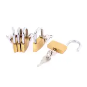 Cabinet Drawer Cupboard Desk Box Metal Safety Mini Padlock Locks 5pcs