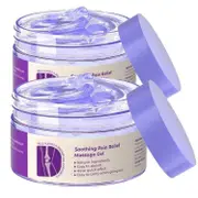 Joint Pain Gel Purple Gel for Joint Activities Throughout The Body, Soothes Knees, Lumbar, Neck, Hands and Feet 2 Pack
