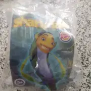 2004 Blowfish Sykes 4.5" Burger King EUROPE Movie Action Figure Shark Tale Tail