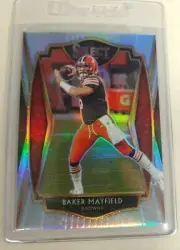 2020 Panini Select Baker Mayfield Silver Premier Level Prizm Browns