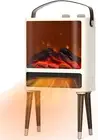 Fireplace Heater, Fireplace Space Heater for Indoor Use, Space Heater with Reali