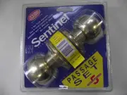 Lockwood Sentinel Hall and Closet Passage Set Polished Brass door knob