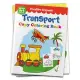 Colouring Book of Transport (Cars, Trains, Airplane and More): Crayon Copy Colour Books