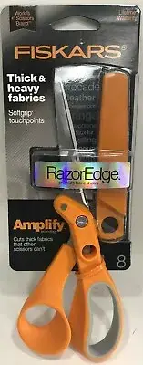 Fiskars - 170810-1008 - Amplify RazorEdge Fabric Shears - 8 Inch