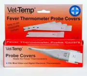Vet-Temp Fever Thermometer Probe Covers, 50 Count