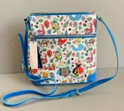 DOONEY & BOURKE Disney Parks ALICE in WONDERLAND Crossbody Handbag Purse HTF NWT
