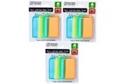 12 Pcs Plastic Key Tags With Keyring Identity Card Bag Luggage Labels Assorted
