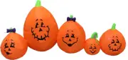 8ft Gemmy Airblown Inflatable Prototype Halloween Pumpkin Family #226389