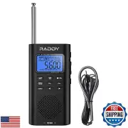 Raddy RF886 Portable Shortwave Radio AM/FM/SW/VHF/WB Digital Radio BT Connect