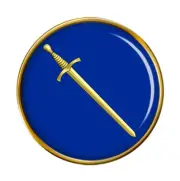 Masonic Lodge Tyler Pin Badge
