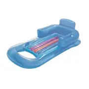 Water Hammock With Handrail Inflatable Pool Floats Water Sleeping Bed Lounger