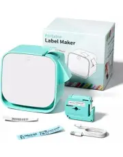 Bluetooth Label Maker - Rechargeable Mini Labeler Machine With Tapes, M960 Label