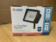 Lithonia 4000-Lumen Bronze Integrated LED Outdoor Switch-Controlled Floodlight