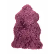 Sheepskin Rug - Plum - XXL - Long Wool Australian Merino Sheepskin