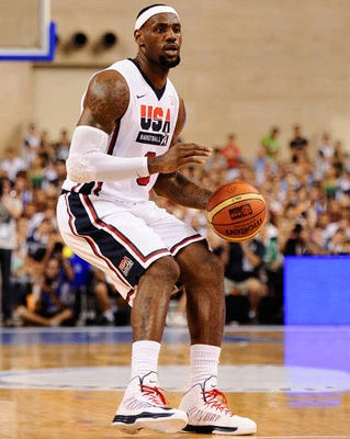 2012 Pre-Olympics LEBRON JAMES Glossy 8x10 Photo Men's Exhibition Poster Print