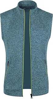 [Generic] Men's Casual Fashion Solid Color Zipper Thin Velvet Knitted Sweater Jacket Vest Mens Pajama Set Flannel