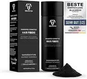 ROXUNITED Cosmetics Scatter Hair Powder, Black, Unscented, 27.5g, Unisex-Adults, Hair Loss Sufferers, Thinning Hair