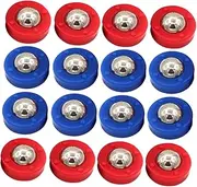 WESIEVYA Enhance Playtime 24pcs Shuffleboard Compact Mini Game Set for Desktop Outdoor and Curling Board Games