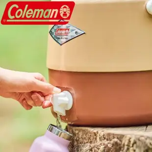 【Coleman】4.9L 經典飲料桶 胡桃黃(CM-38472)