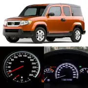 White Instrument Gauge Cluster Light Bulbs LED Kit For 2003-05 Honda Element (for: Honda)