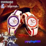 Anime Cosplay Saber Mordred Wrist Watch Quartz Watch Collect Jewelry Girls Gift