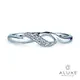 ALUXE 亞立詩 18K金 鑽石戒指 扭結 RW0680