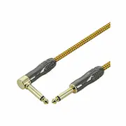 SWAMP TRG Series Braided Guitar Lead - Orange Tweed - 7m