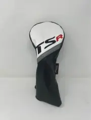 Titleist TSR Driver Limited Release Leather Head Cover - Black/White/Red