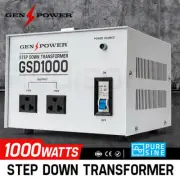 1000W GENPOWER Step Down Transformer 240v-110v Stepdown Voltage Converter AU-US
