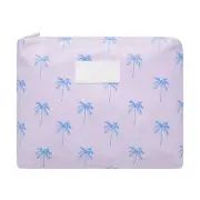 NEW Amelia Lane Wet Bag Lilac Palms Large