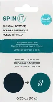 We R Memory Keepers Spin It Specialty Powder-Thermal Twilight To Turquoise